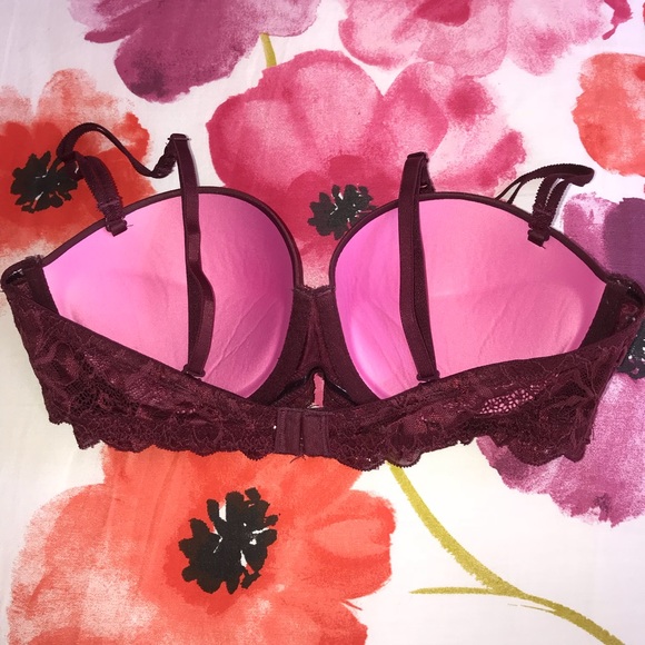 VS PINK Date Multi-Way Lace Push Up Bra - Picture 5 of 8